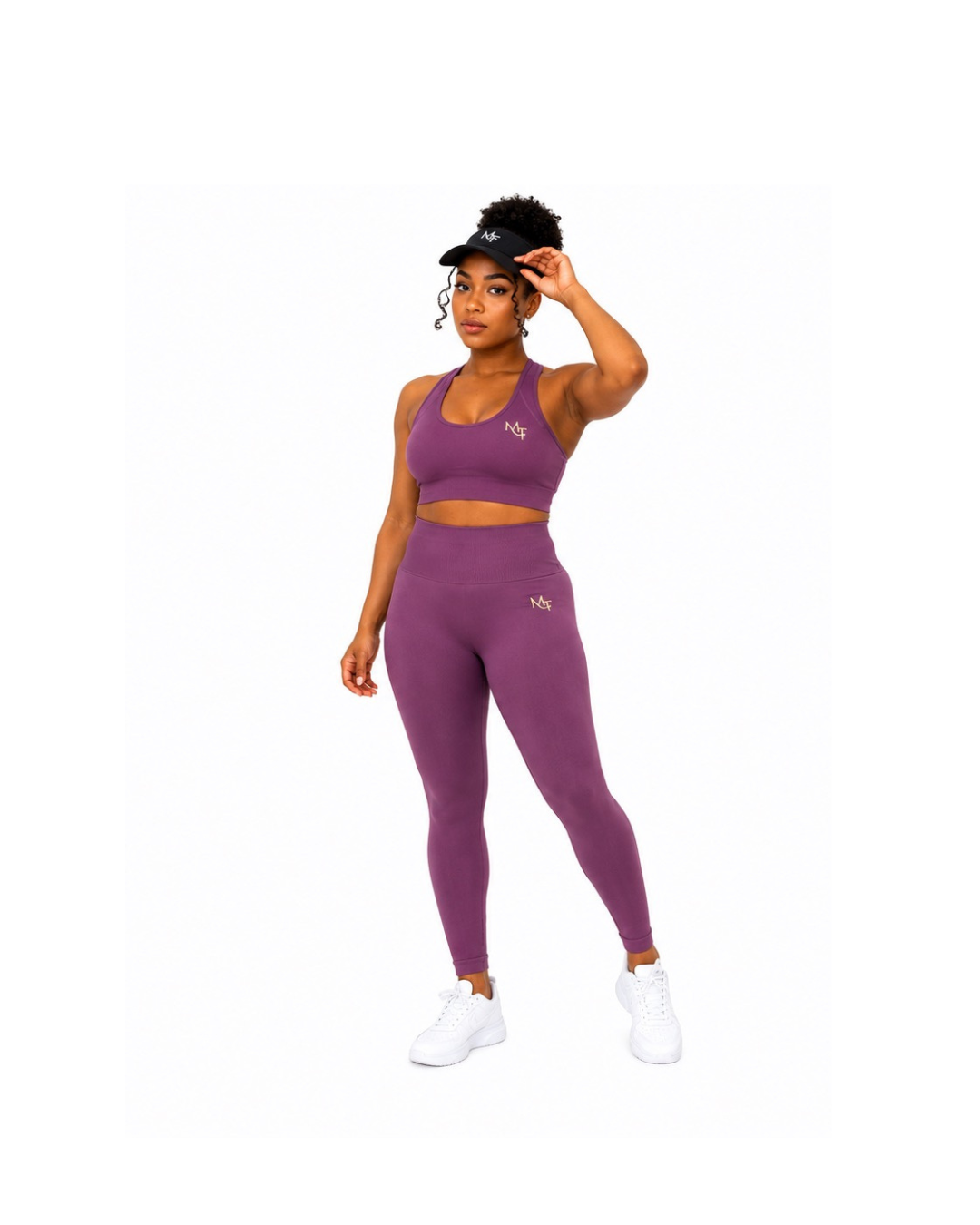 Deep Purple Compression Leggings