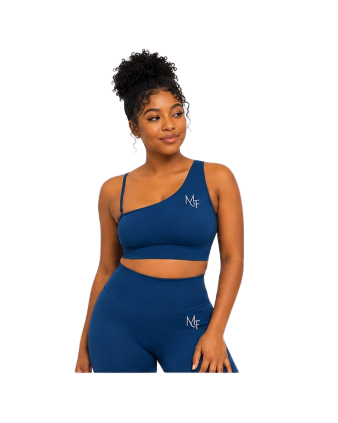 Blue Seamless Leggings