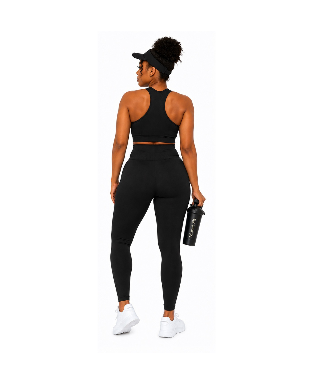 Black Compression Sports Bra