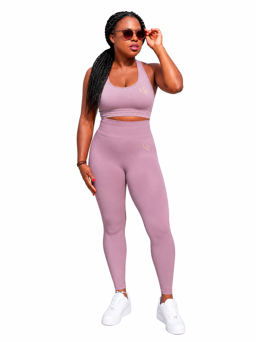 Purple Compression Leggings