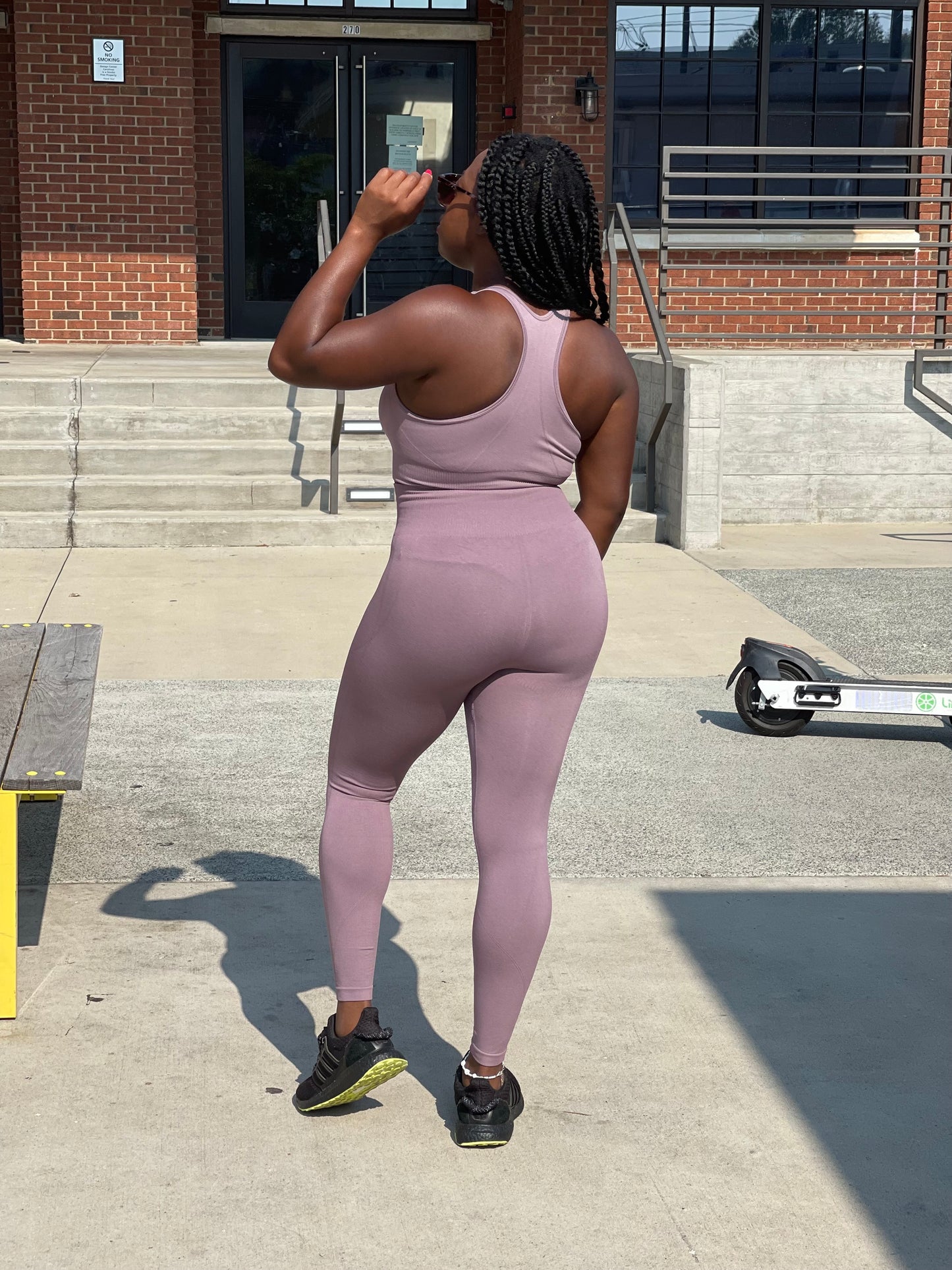 Purple Sports Bra
