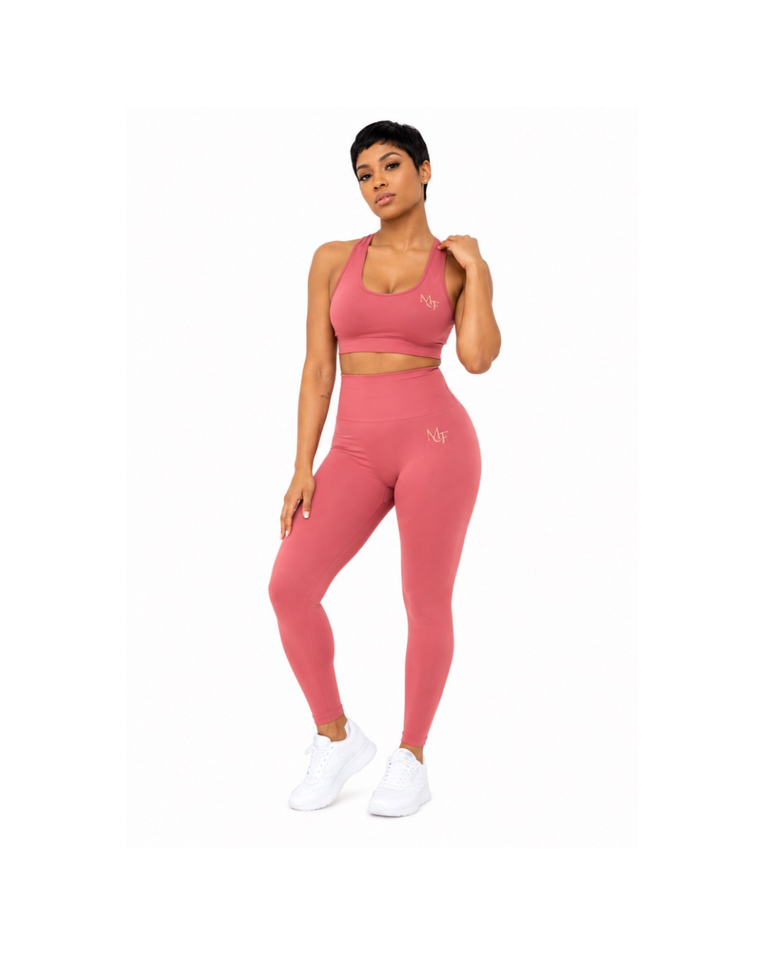 Mauve Compression Sports Bra