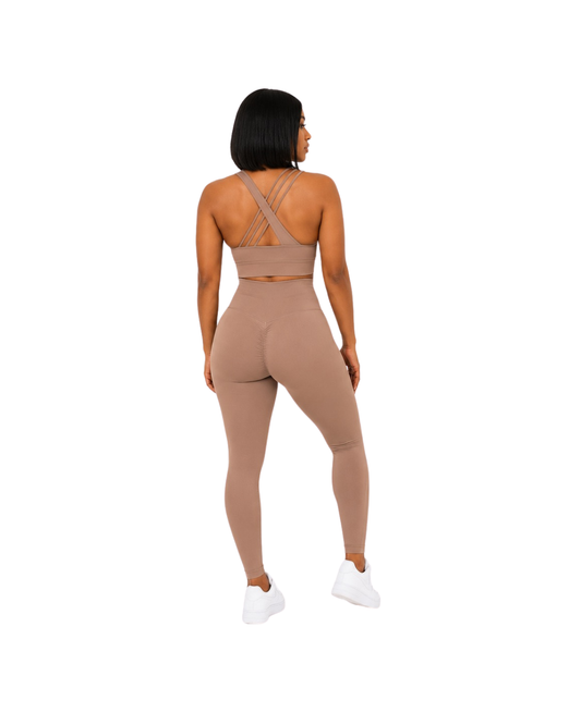 Mocha Scrunch Booty Leggings