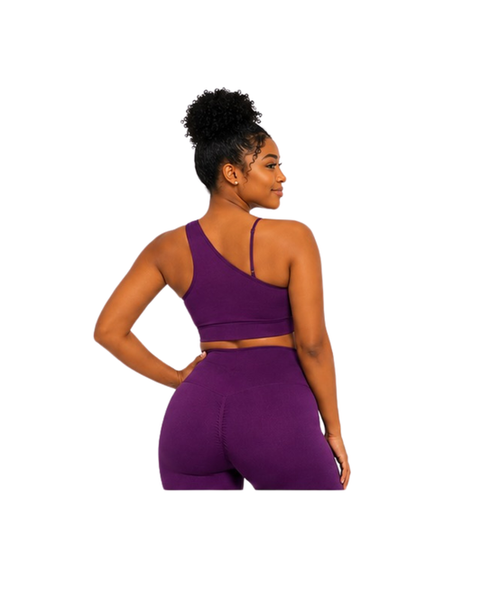 Purple Seamless Leggings
