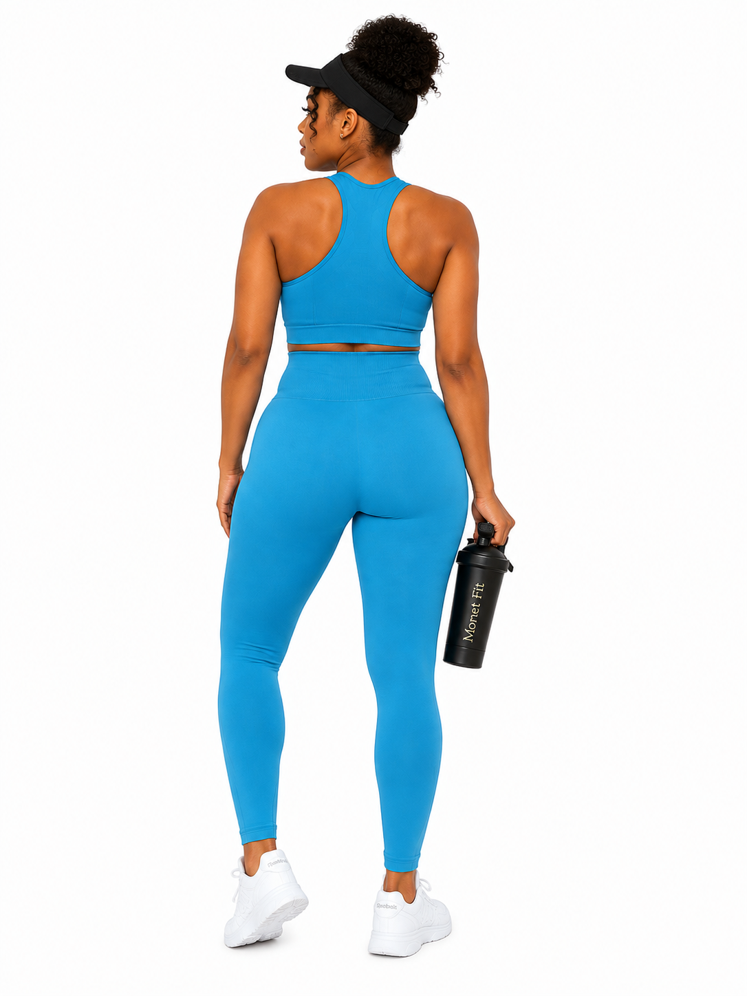Teal Compression Sports Bra