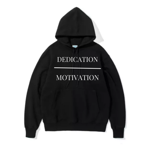 Dedication Over Motivation Unisex Hoodie